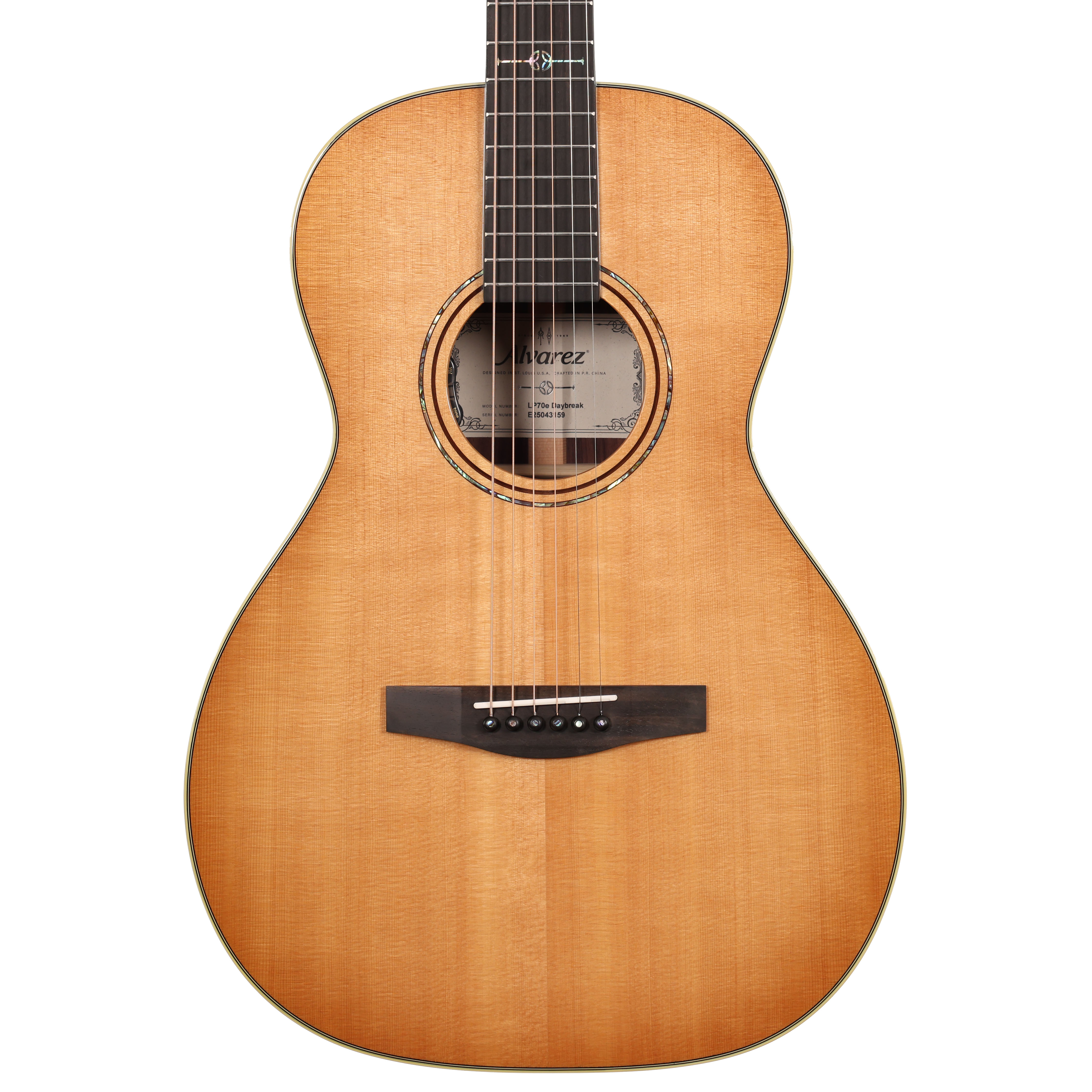 B Stock : Alvarez Laureate Parlor Spruce top Rosewood back Daybreak LR Baggs HiFi 002